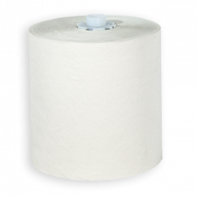Рулонные полотенца LIME MATIC mini арт. 520180 (целлюлоза, 180 м, белый, 52 мм, 1-сл)