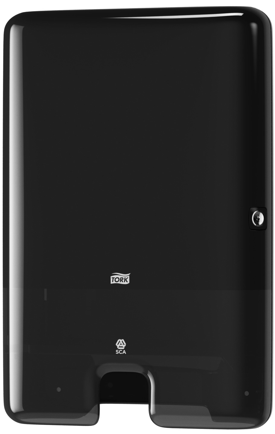 Диспенсер для листовых полотенец Multifold сложения Tork Xpress арт. 552008 (черный)