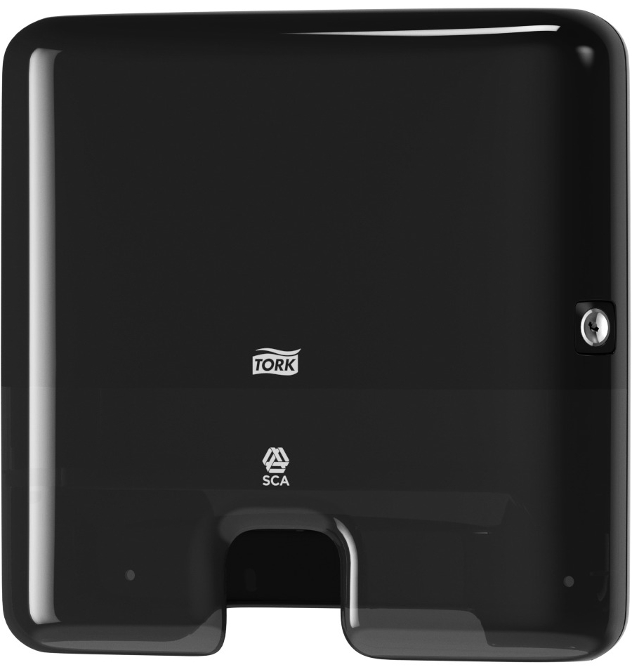 Диспенсер для листовых полотенец Multifold сложения Tork Xpress Mini арт. 552108 (черный)