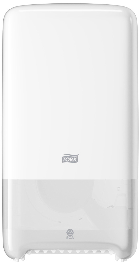 Диспенсер для туалетной бумаги в миди-рулонах Tork Mid-size арт. 557500 (белый)