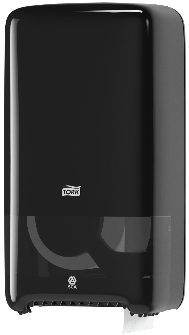 Диспенсер для туалетной бумаги в миди-рулонах Tork Mid-size арт. 557508 (черный)