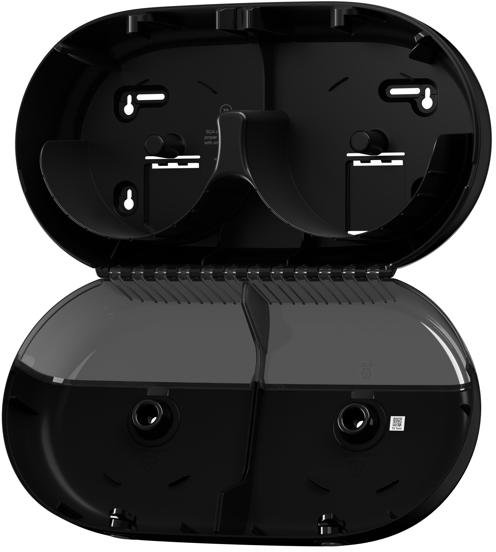 Двойной диспенсер для туалетной бумаги в мини-рулонах Tork SmartOne® mini