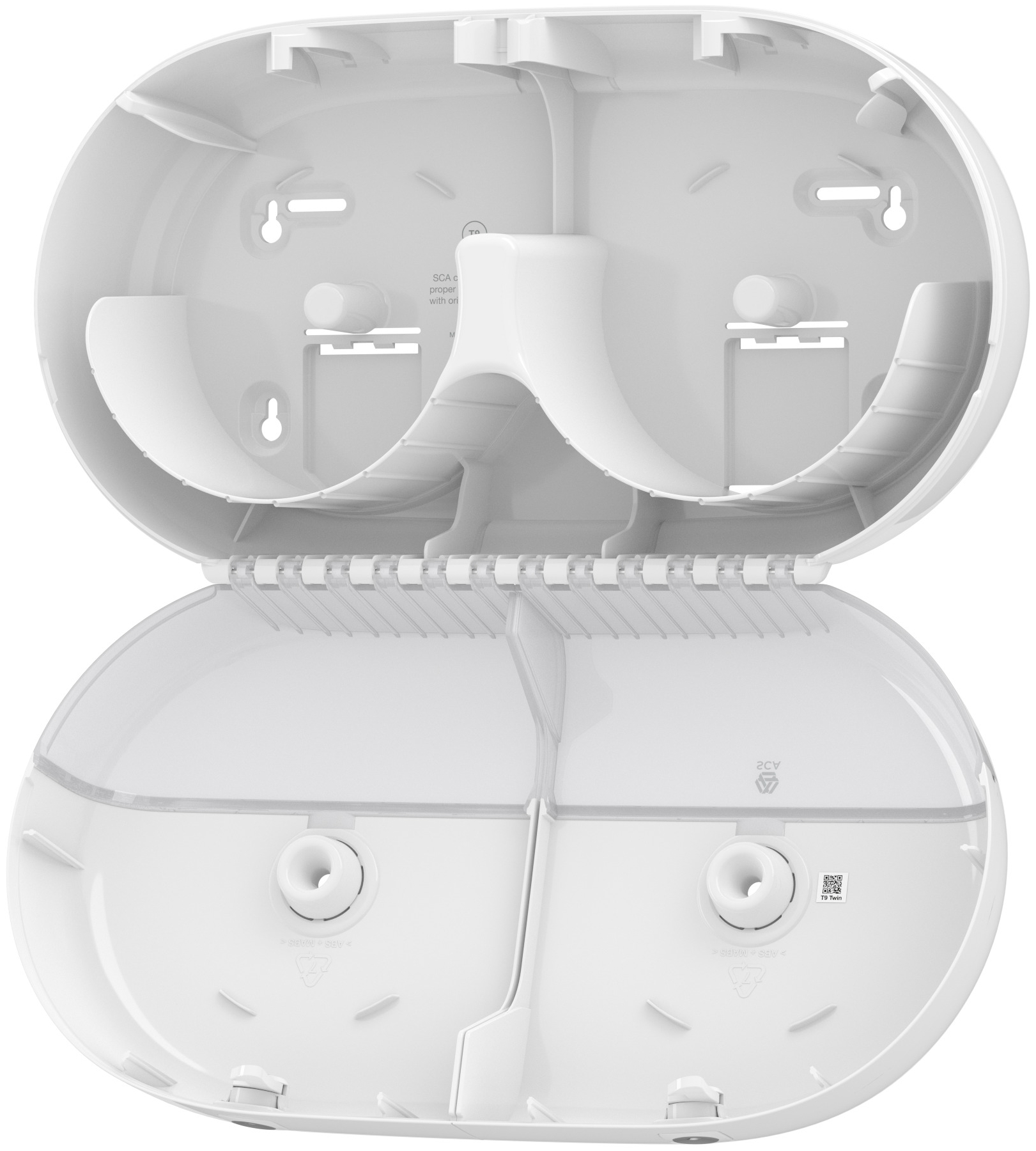 Двойной диспенсер для туалетной бумаги в мини-рулонах Tork SmartOne® mini