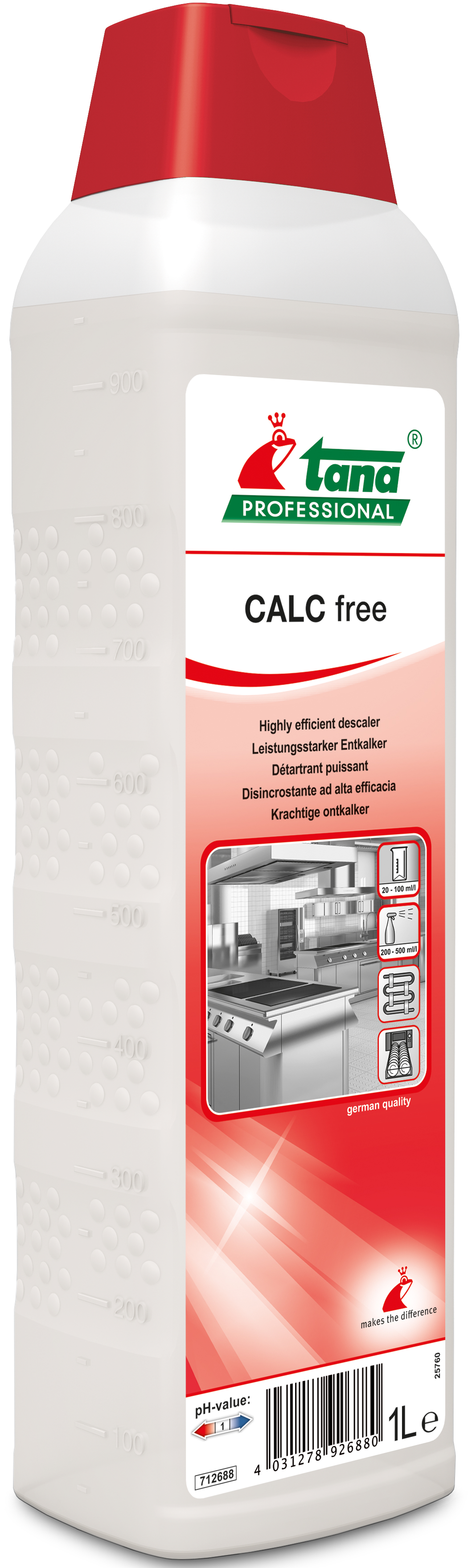 CALC free Кислотный растворитель известковых отложений арт. 13-1728 (1 л.)