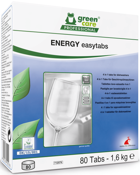 ENERGY easytabs Эко таблетки 4 в 1 для посудомоечных машин  арт. 13-1315 ()