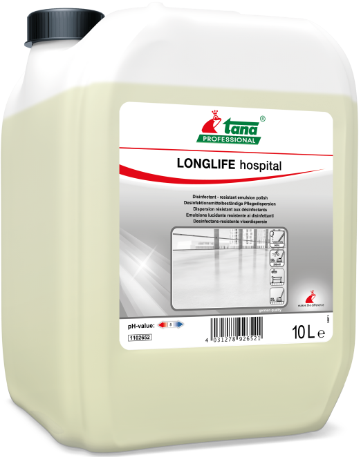 LONGLIFE hospital Износостойкая дисперсия для полов в мед. учреждениях арт. 13-0418 ()