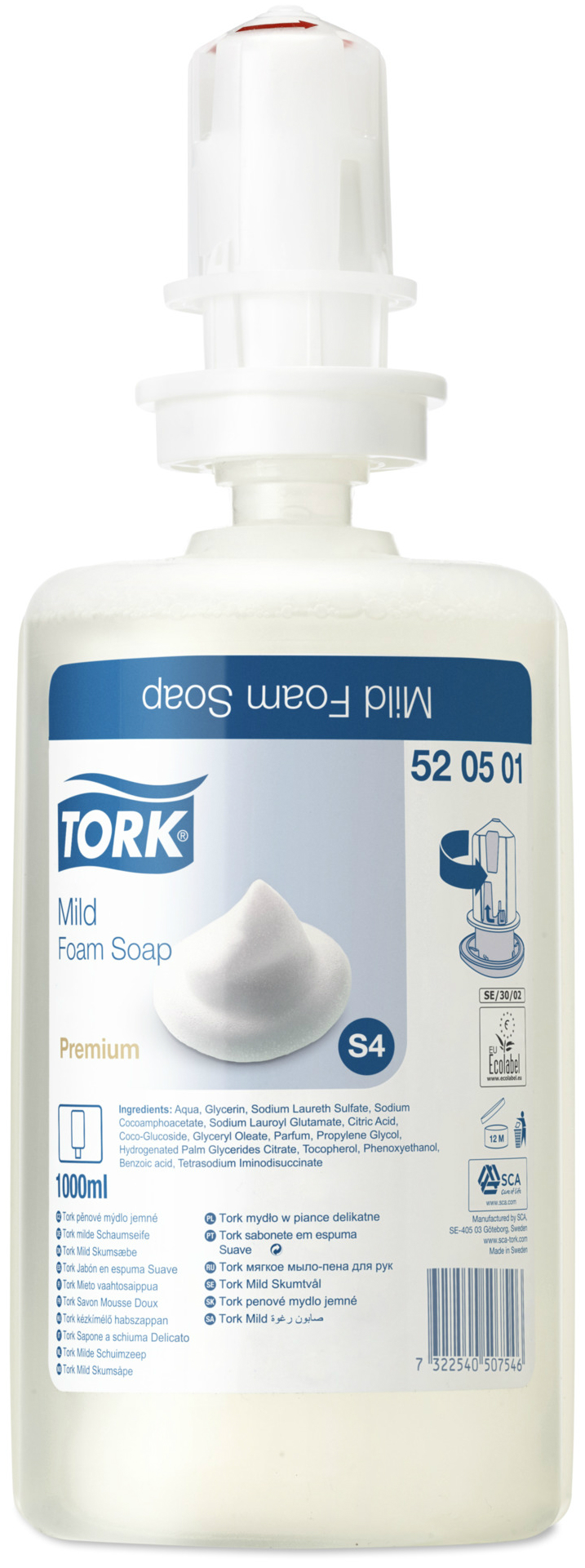 Мыло-пена мягкое Tork арт. 520501/520511 ()