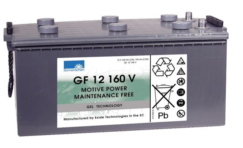 GNB Тяговая аккумуляторная батарея GF 12 160 V арт. GF 12 160 V ()