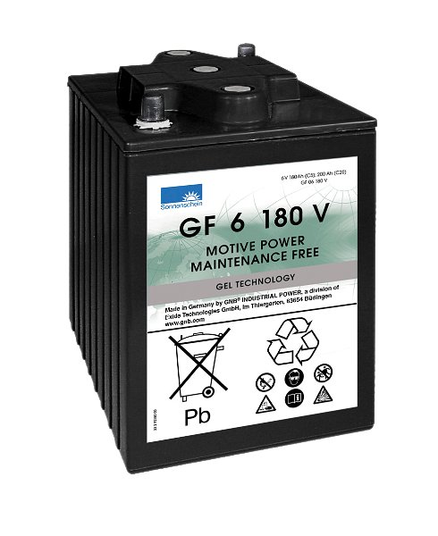 Тяговая аккумуляторная батарея для COLUMBUS RA 55/66 B/BM 60 арт. GF 06 180 V ()