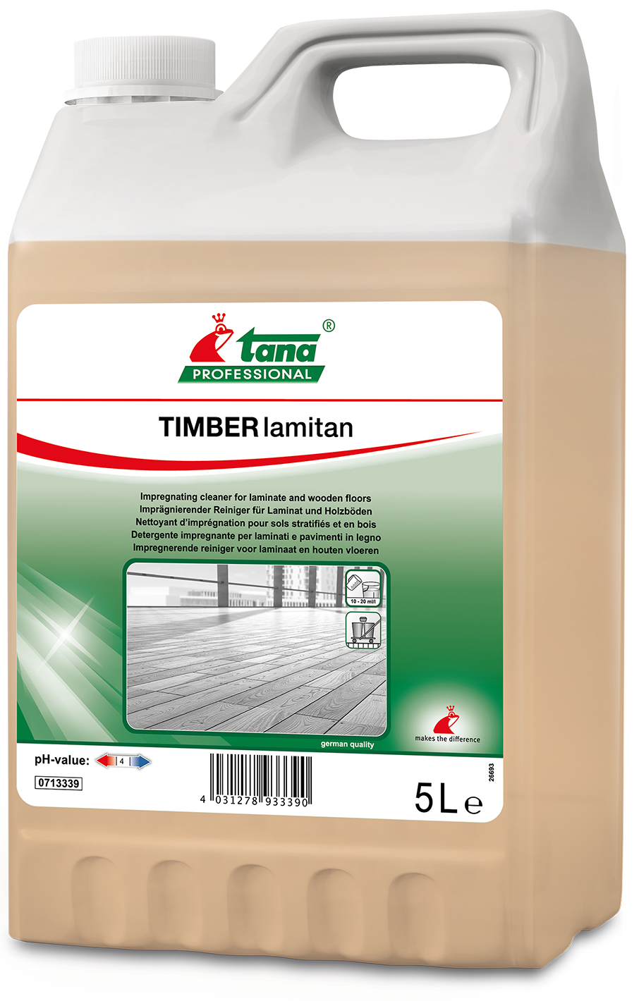 TIMBER LAMITAN Средство для ухода за деревянными полами арт. 13-1371 (5 л.)