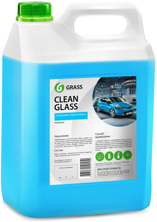 Очиститель стёкол Clean Glass арт. 133101 (5 л., 5 кг.)
