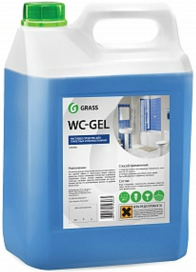 Средство для чистки сантехники WC-Gel арт. 125203 (5 л., 5.3 кг)