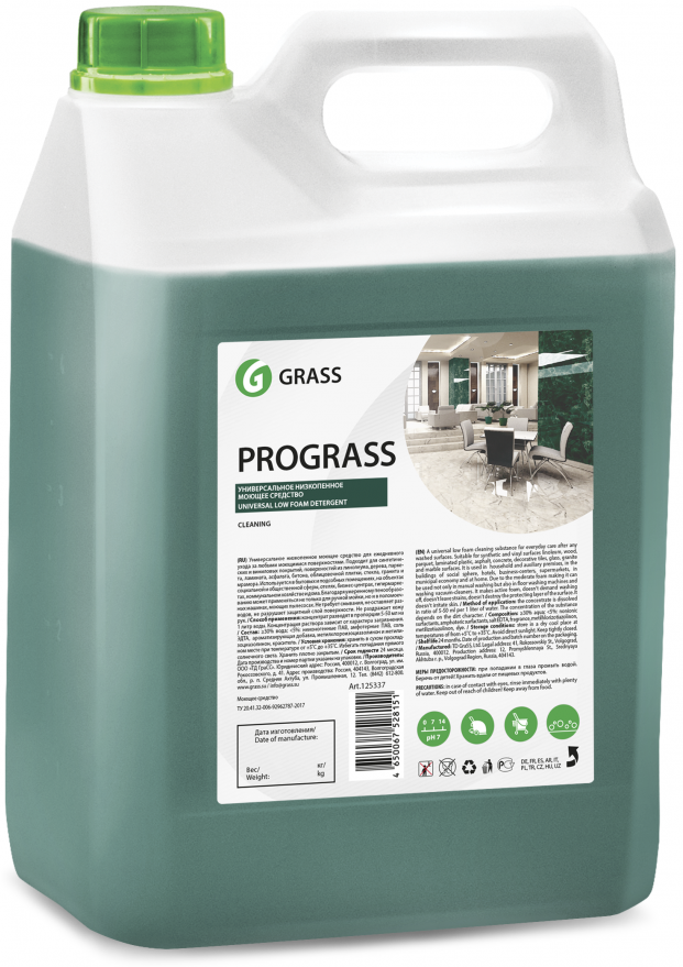 Универсальное низкопенное моющее средство Prograss арт. 125337 (5 л.)