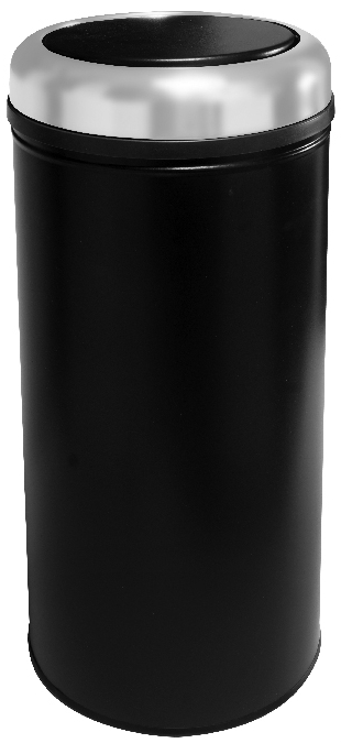 Корзина для мусора 27 л c вращающейся крышкой арт. 805S (черный)