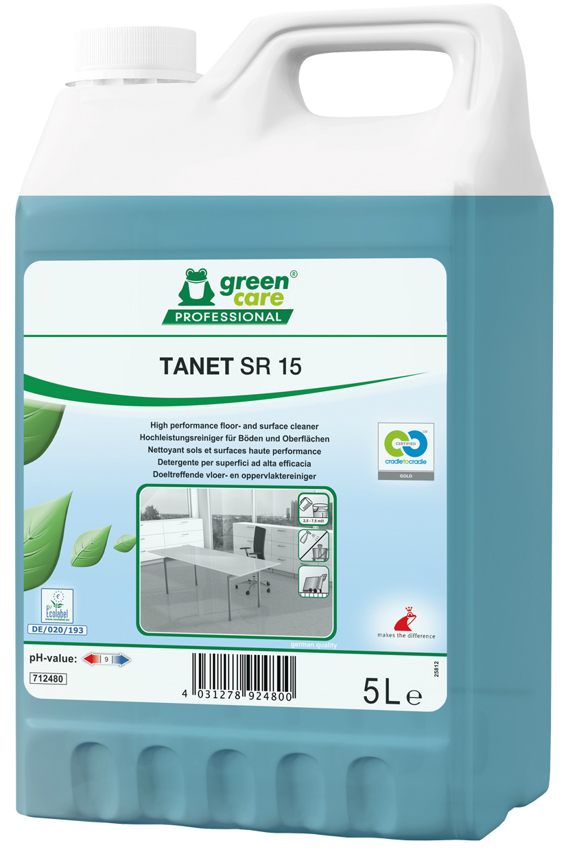 TANET SR 15 Эко средство для блестящих полов и поверхностей арт. 13-0763 (5 л.)