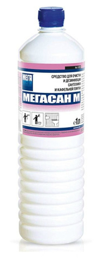 МЕГАСАН М гель для санитарной очистки сантехники арт. К 321 (1 л.)