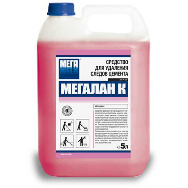 Средство чистящее для удаления следов цемента МЕГАЛАН К арт. К 330 ()