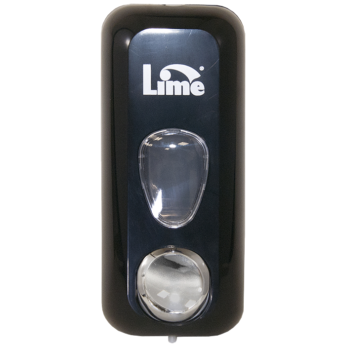 Диспенсер заливной для жидкого мыла LIME арт. 971002 (черный)