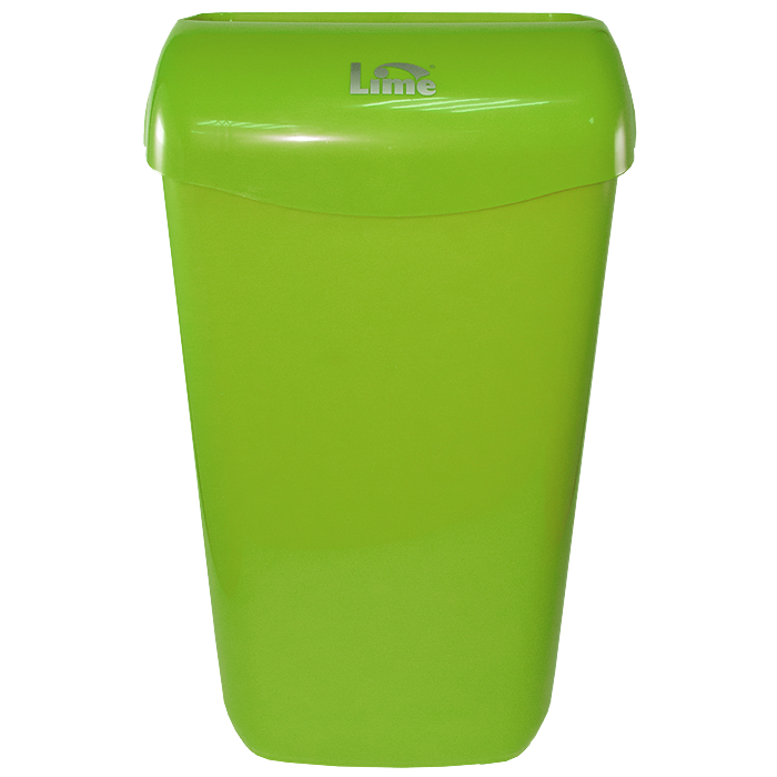 Корзина для мусора подвесная с держателем мешка 23л LIME арт. 974234 (зеленый)